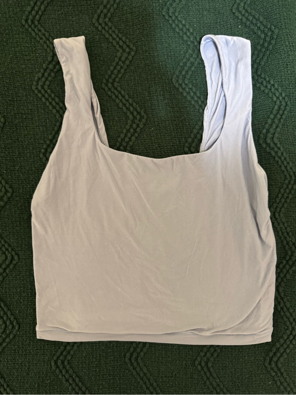 Aerie Smoothiez Women’s Scoop Neck Lavender Crop Tank Top
